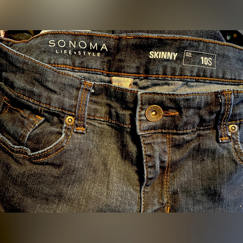 Sonoma Dark denim Jeans 10Short